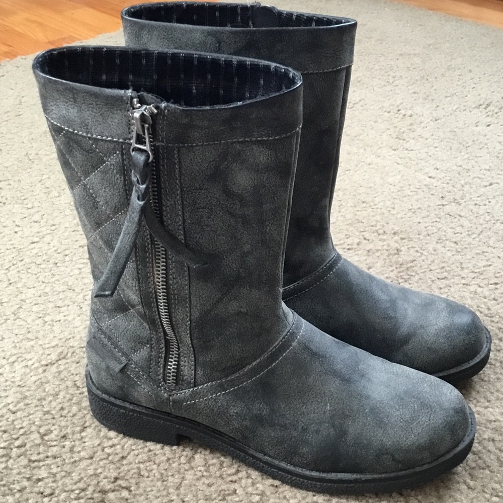 Rocket Dog Grunge Charcoal Winter Boots